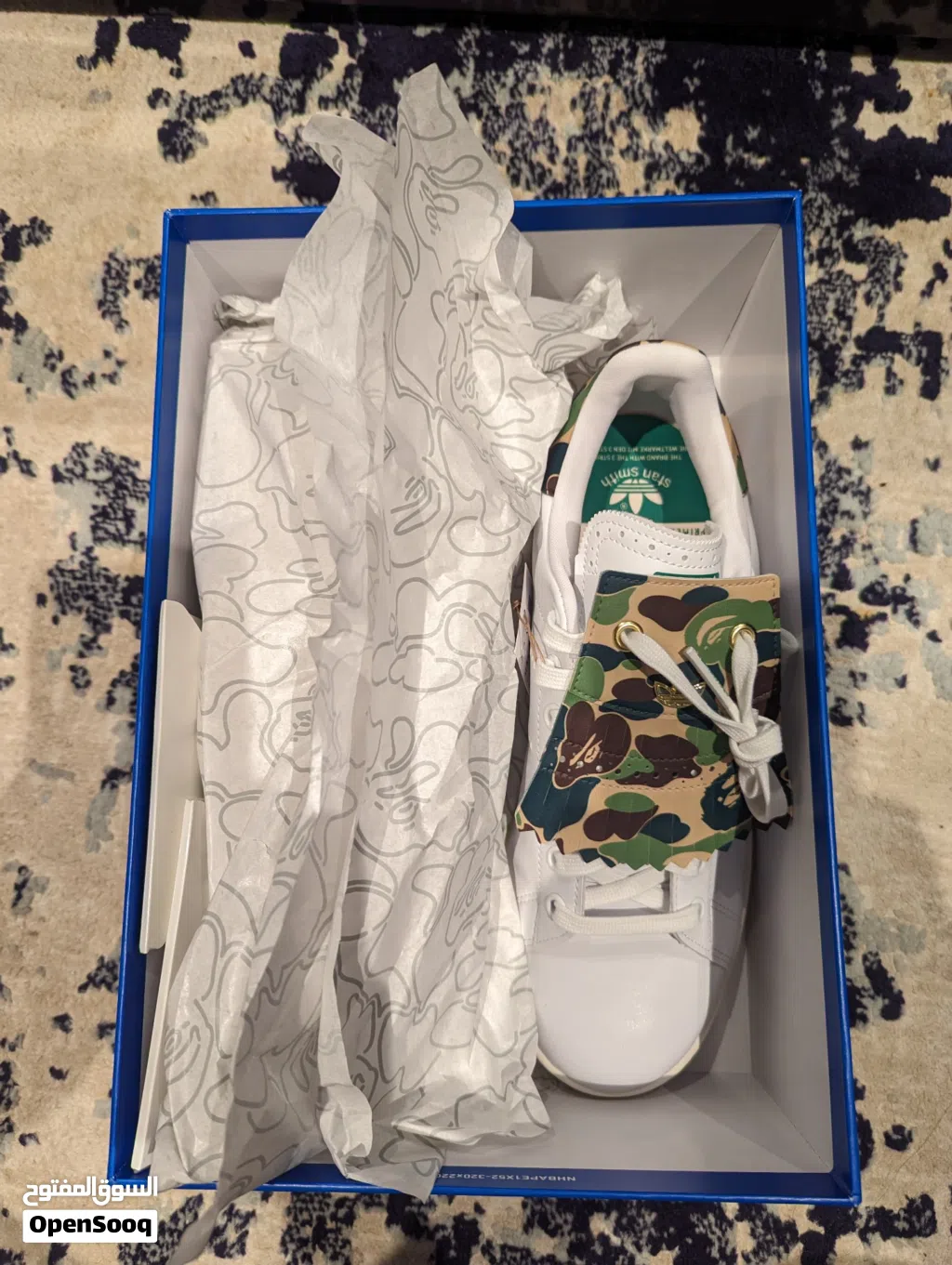 Bape x Stan smith golf style shoes limited edition