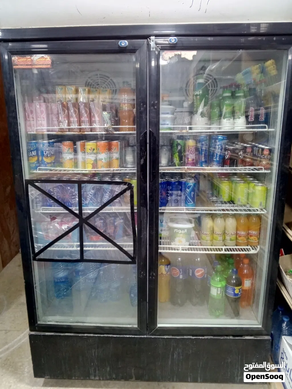 ثلاجة عرض بابين