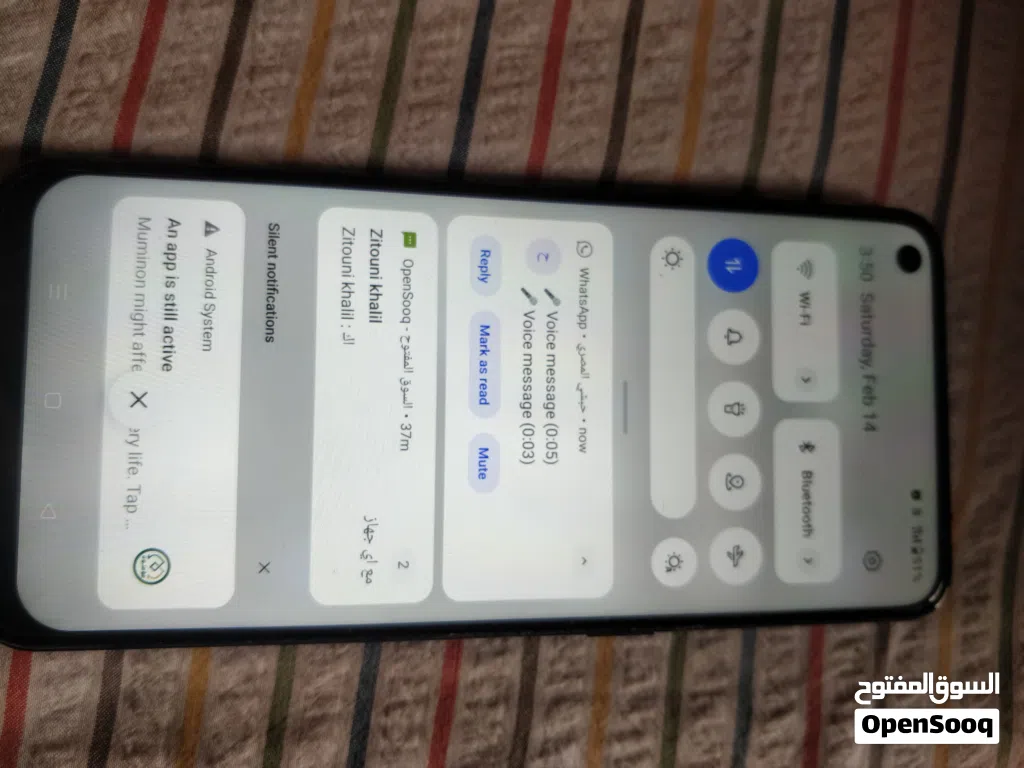 هاتف one plus Nord ce. للبيع او البدل بهاتف اخر