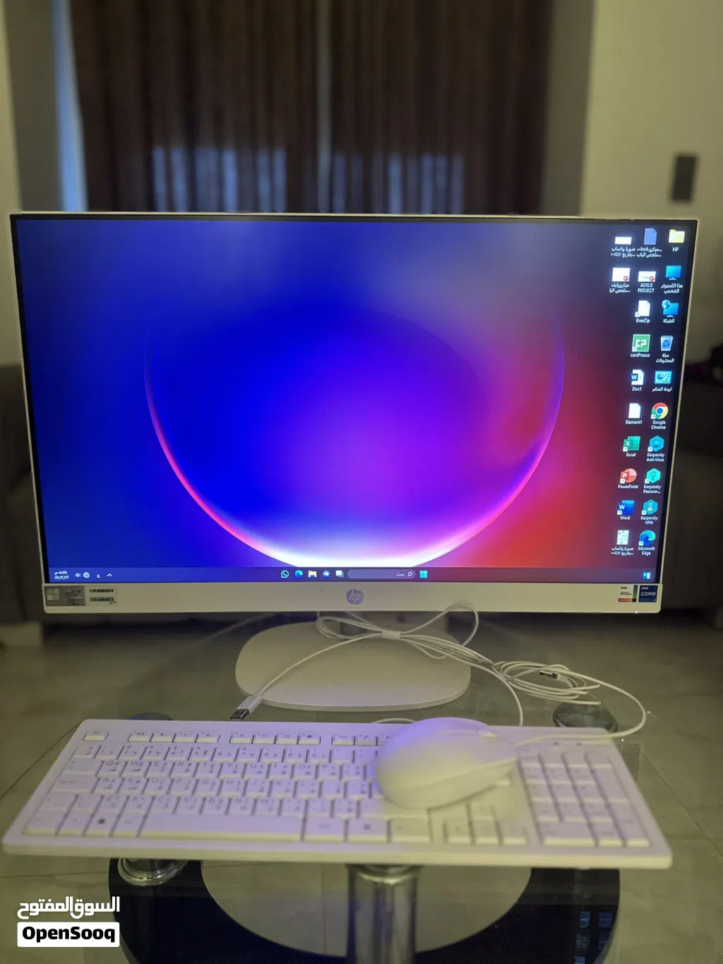 جهاز HP All in one 27 AIO موصفات عاليه