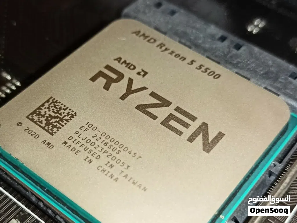 معالج ryzen 5 5500 بوردة A520M k v2