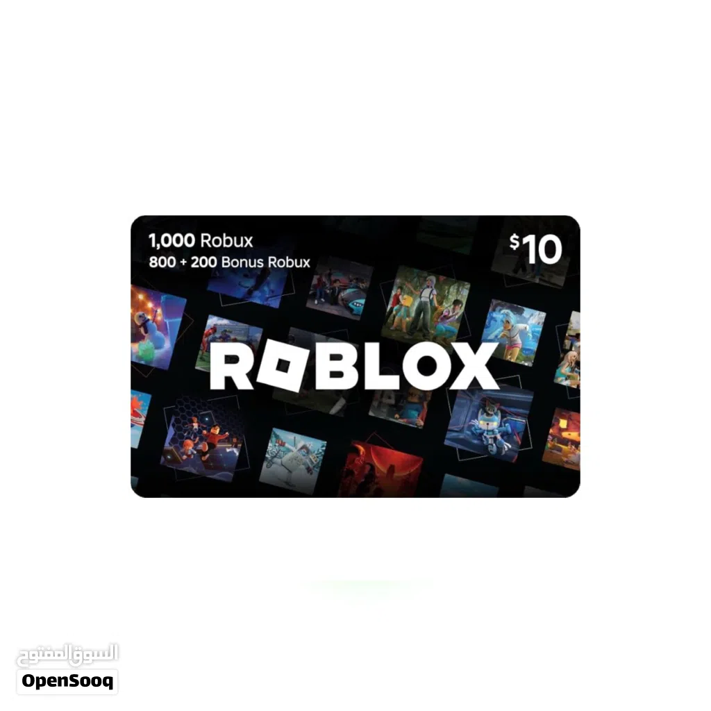 بطاقات هدايا Roblox رمز رقمي (الولايات المتحدة الإمريكية)