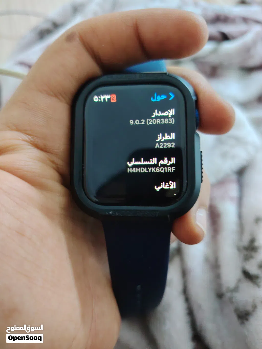 للبيع ساعة ابل جديدة استخدام شهرين فقط