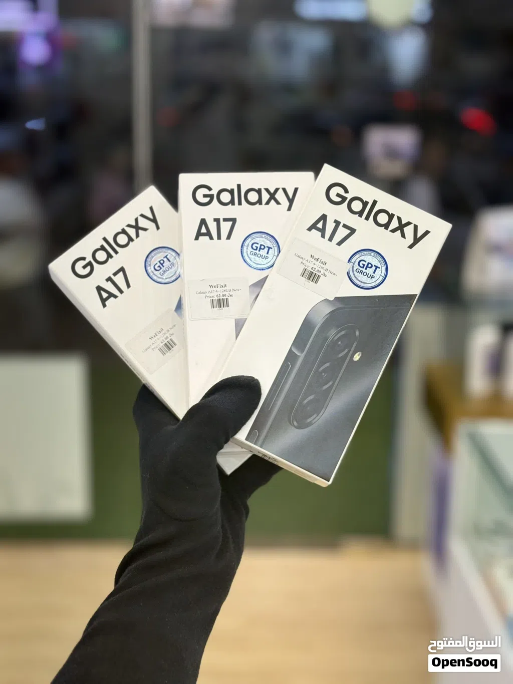 Galaxy A17 4+128 GB Model:SM-A175F/DS Colour: All colour are Available