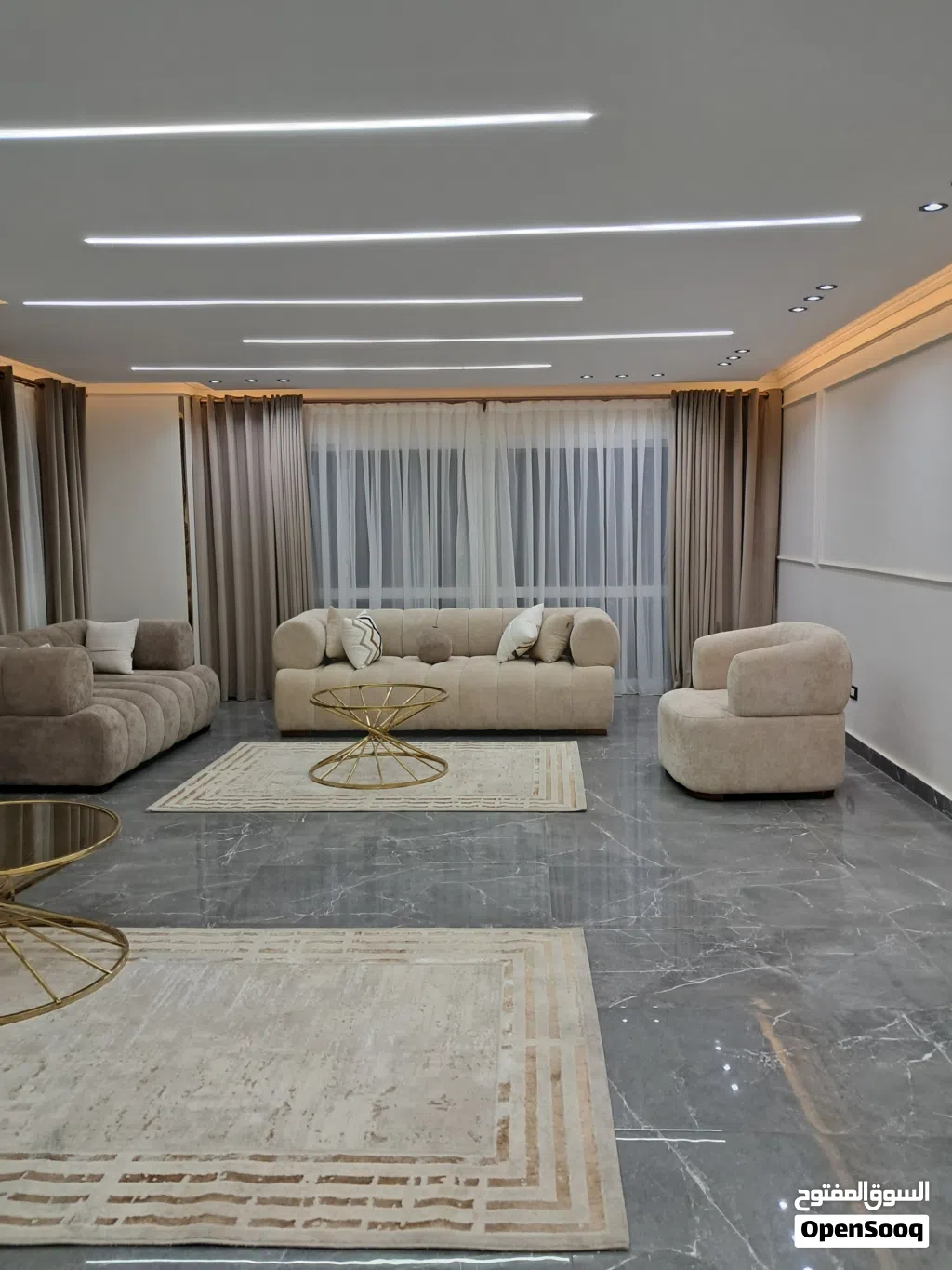 شقه مفروشه للايجار اليومي 3500 جنيه شارع شهاب المهندسين