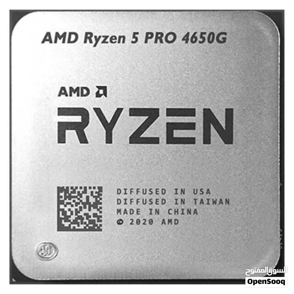 للبيع معالج Ryzen 5 PRO 4650G مستعمل نظيف جداً (أخو الجديد)