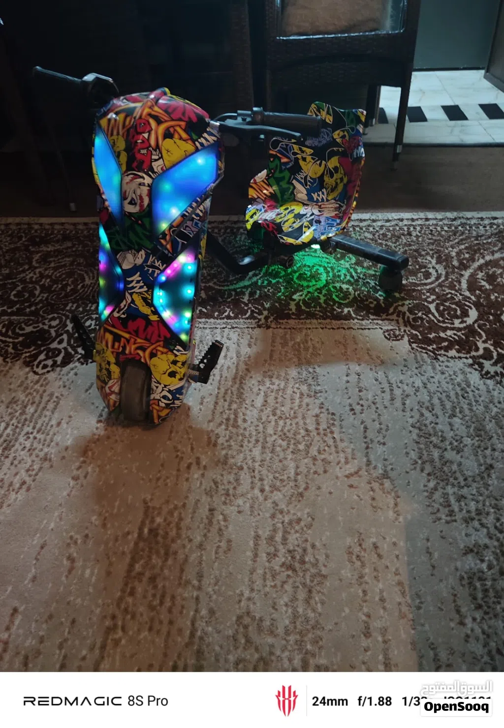 سكوتر درفت كهرباء ستخدام شهر