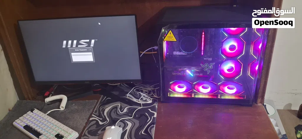 full glass case 2060 i512400f 165hz