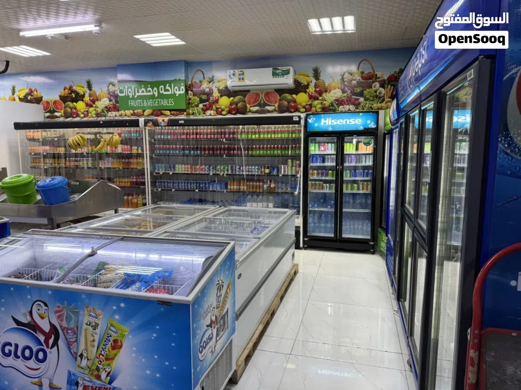 سوبر ماركت للبيع ..او المشاركه