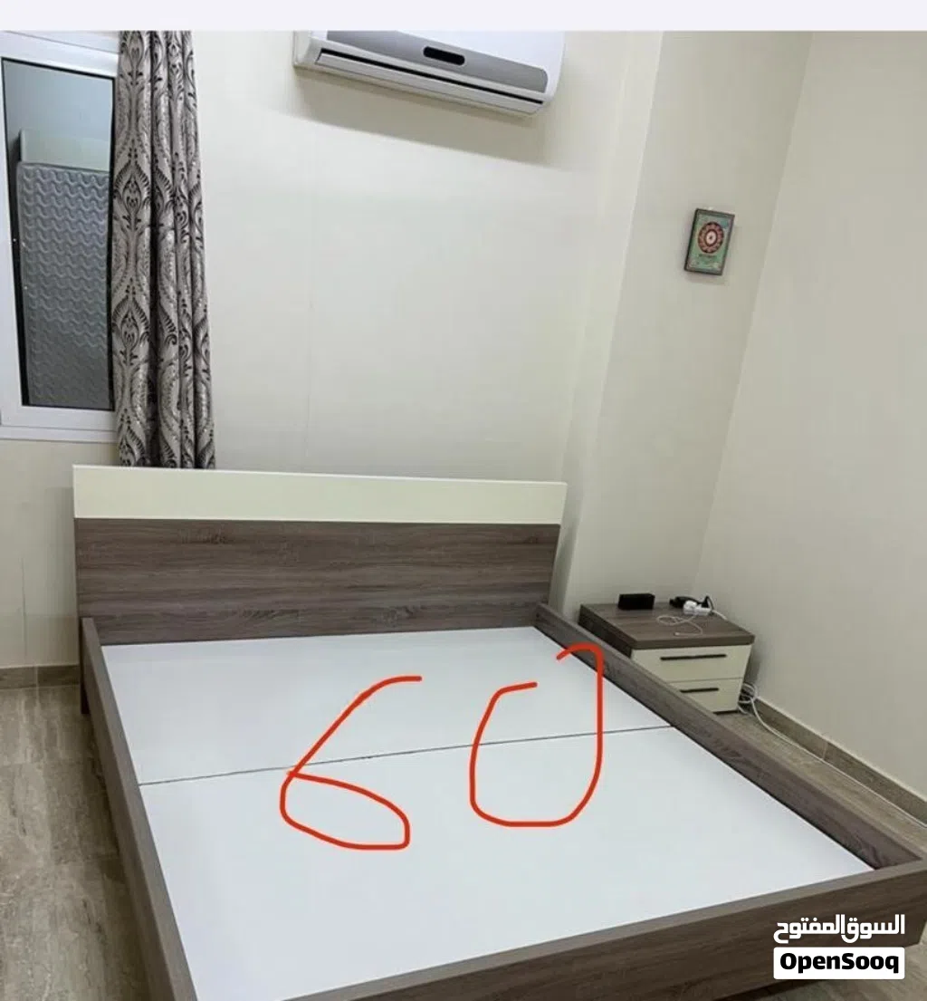 Home Center bed set with dressing & cupboard. Expat leaving Oman.