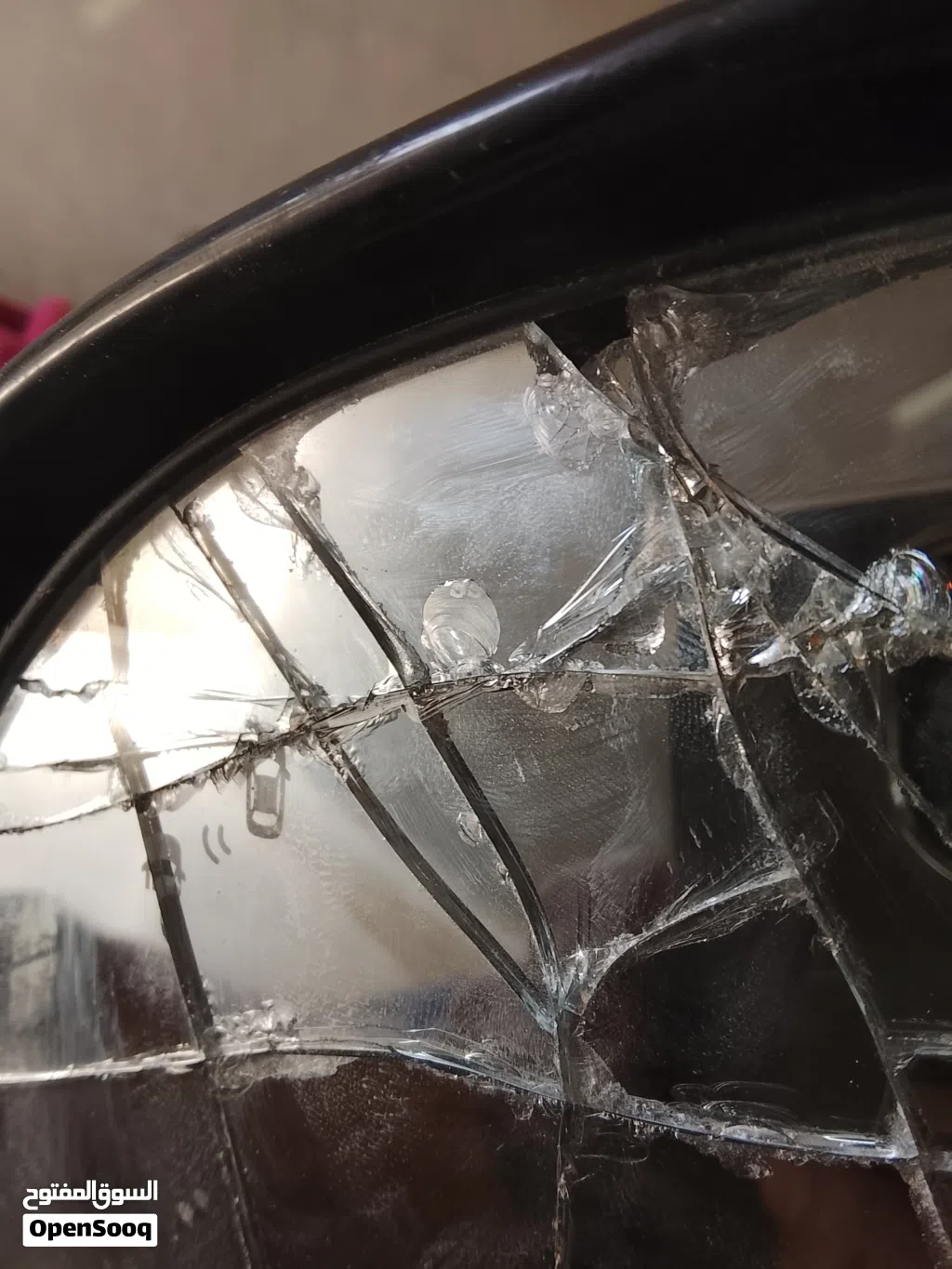 مراية هونداي سانتافي أمريكية 2019/2020 الرادار يشتغل والتحكم أيضاً