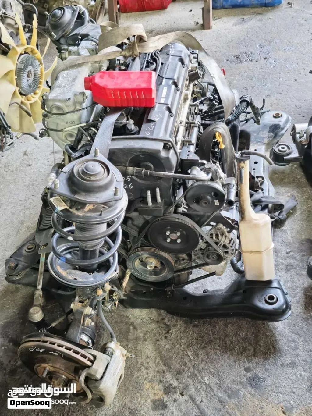 مكينة هيونداي النترا 2.4 موديل 2007 وارد امريكي نظيف Hyundai Elantra spare parts