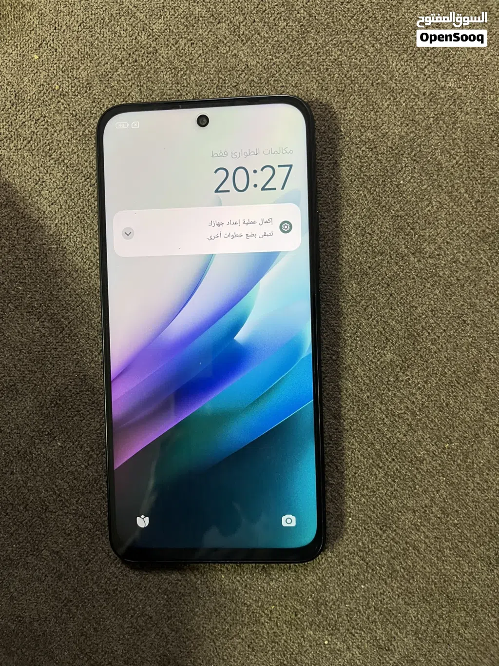 هاتف Redmi 15 مستعمل يومين فقط وكاله