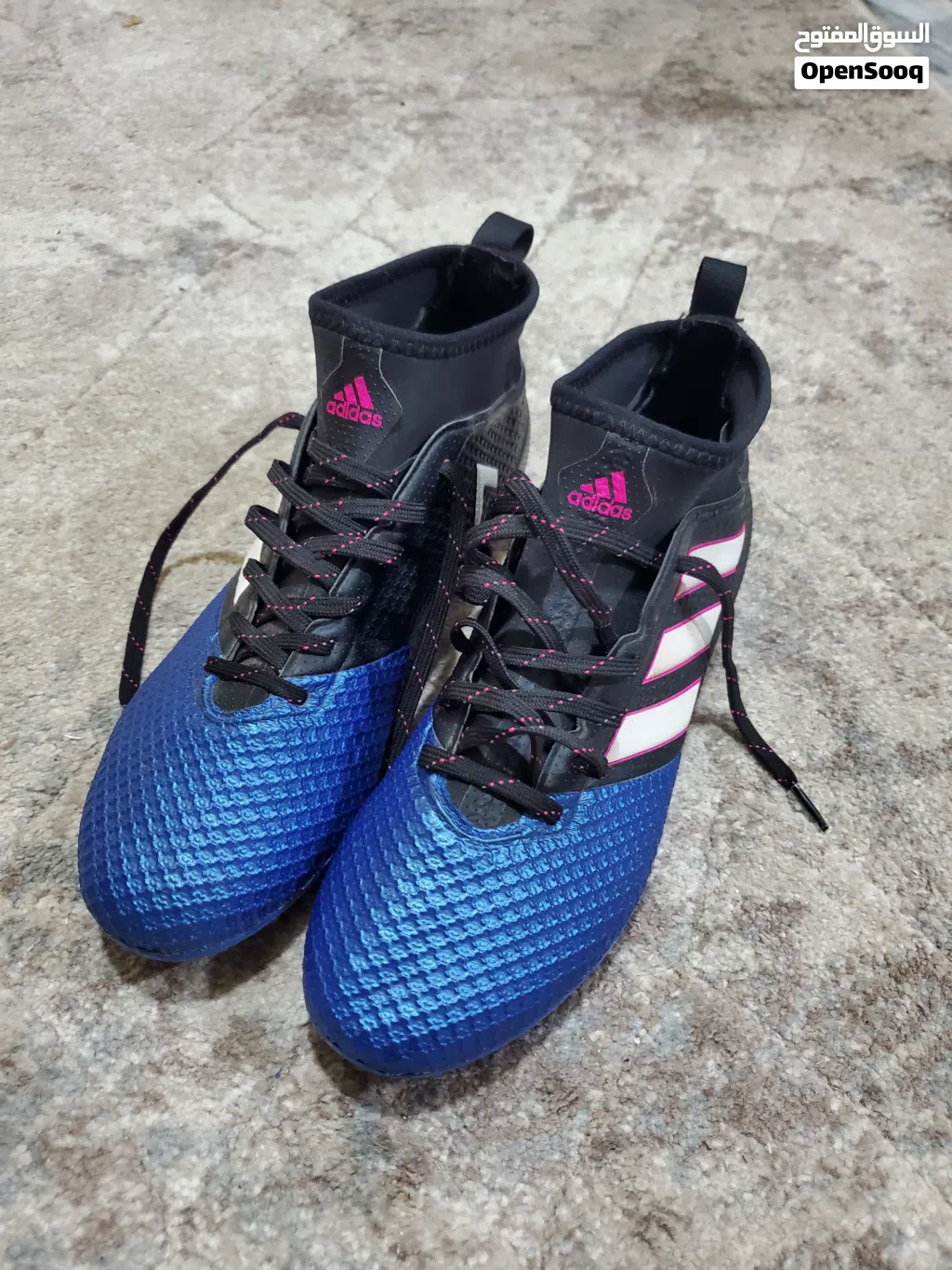 بوط فوتبول أديداس أصلي (Adidas Ace 17.3) شبه جديد - سعر حرق 24 دينار بس!