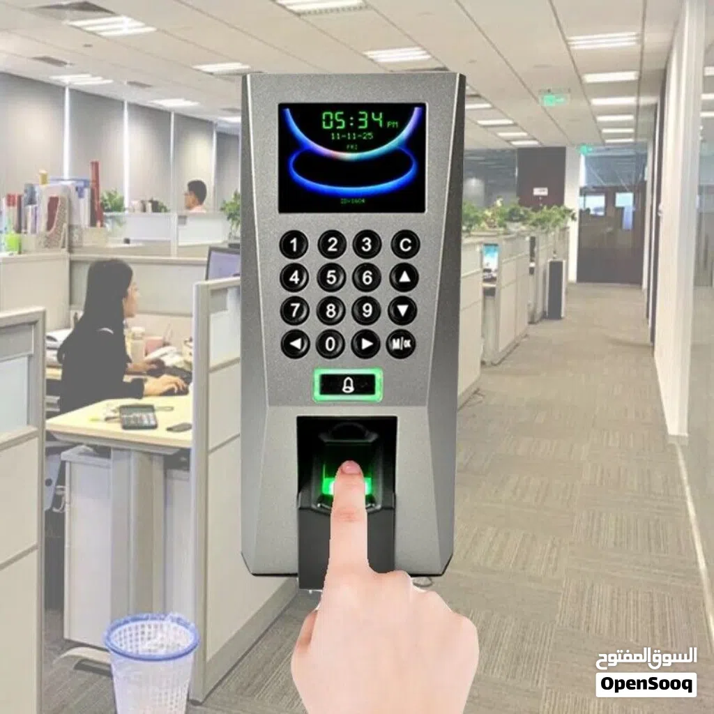 Zkteco F18 time attendance and door lock machine finger scanner and card support