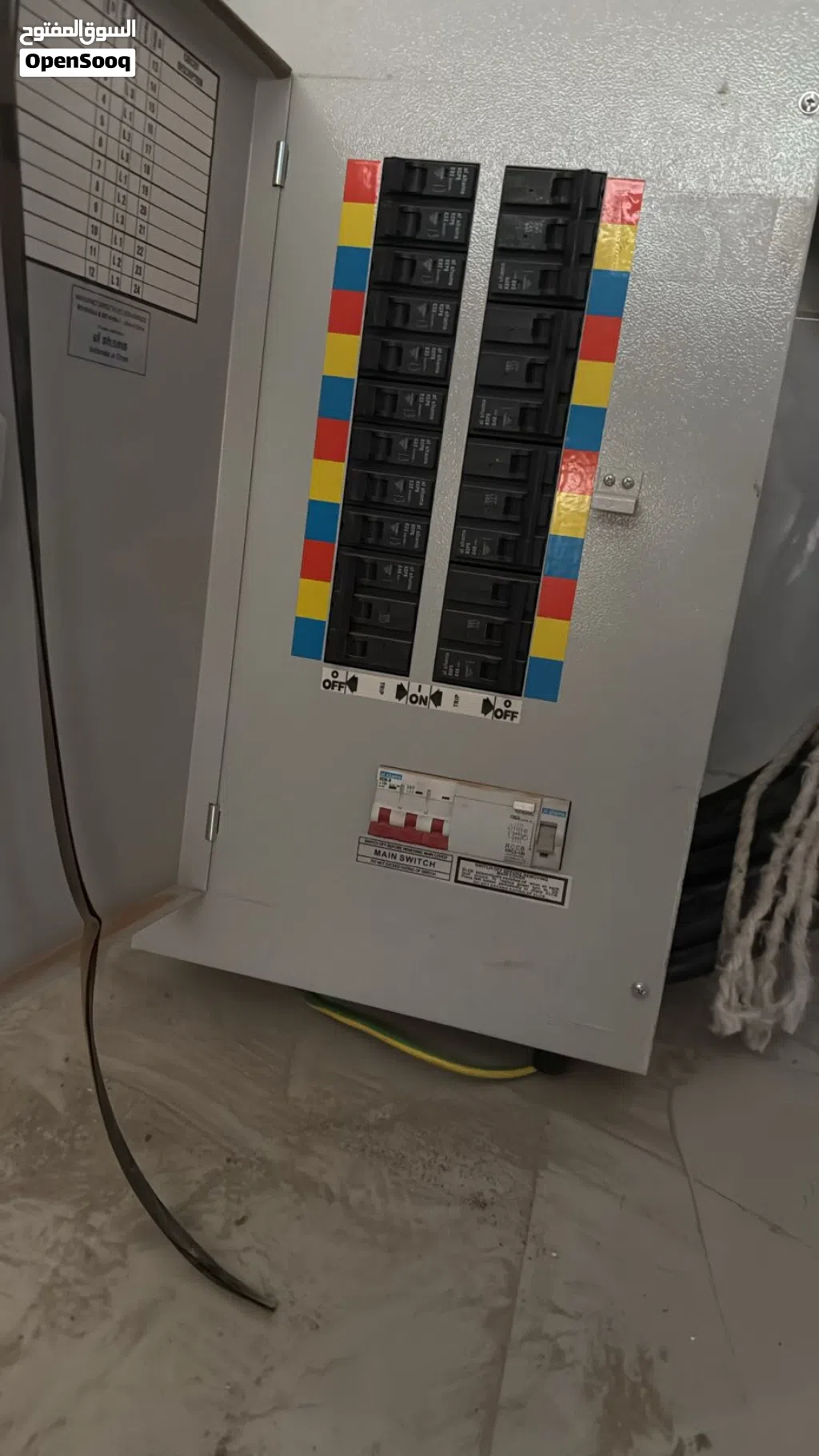 للبيع لوحة كهرباء 3 فاز (3 Phase) بحالة ممتازة