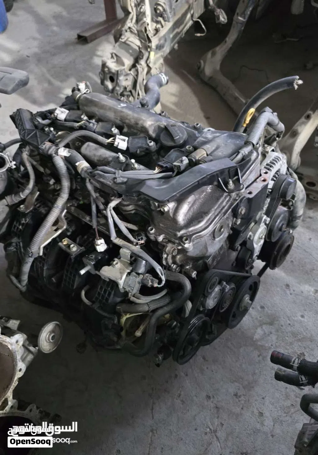 هاف كت مكينة افلون 2GR كامري سته سلندر موديل 2010 جير وارد نظيف ENGINE CAMRY AVALON امريكي