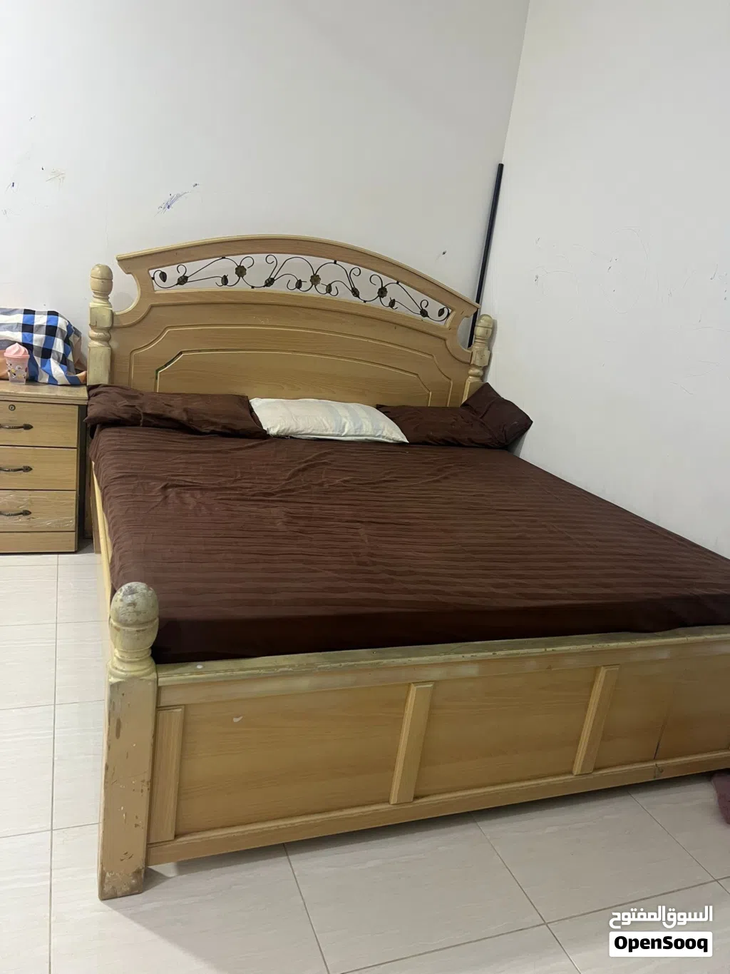 Bed. And mattress for urgent sale