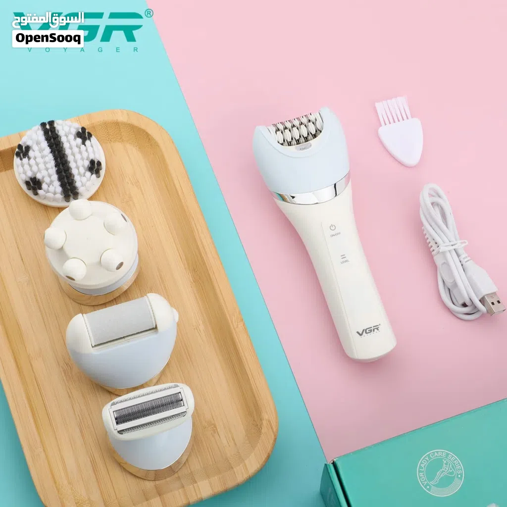 جهاز متعدد الاستخدام الزالة الشعر من جذرها ازالة الجلد الميت تدليك