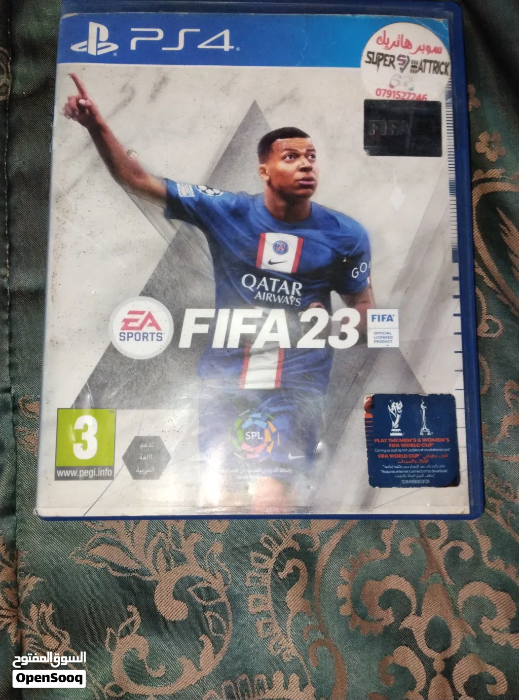 للبيع CD فيفا 23 للبلايستيشن 4 (PS4) بحالة ممتازة وشغال بدون أي مشاكل.