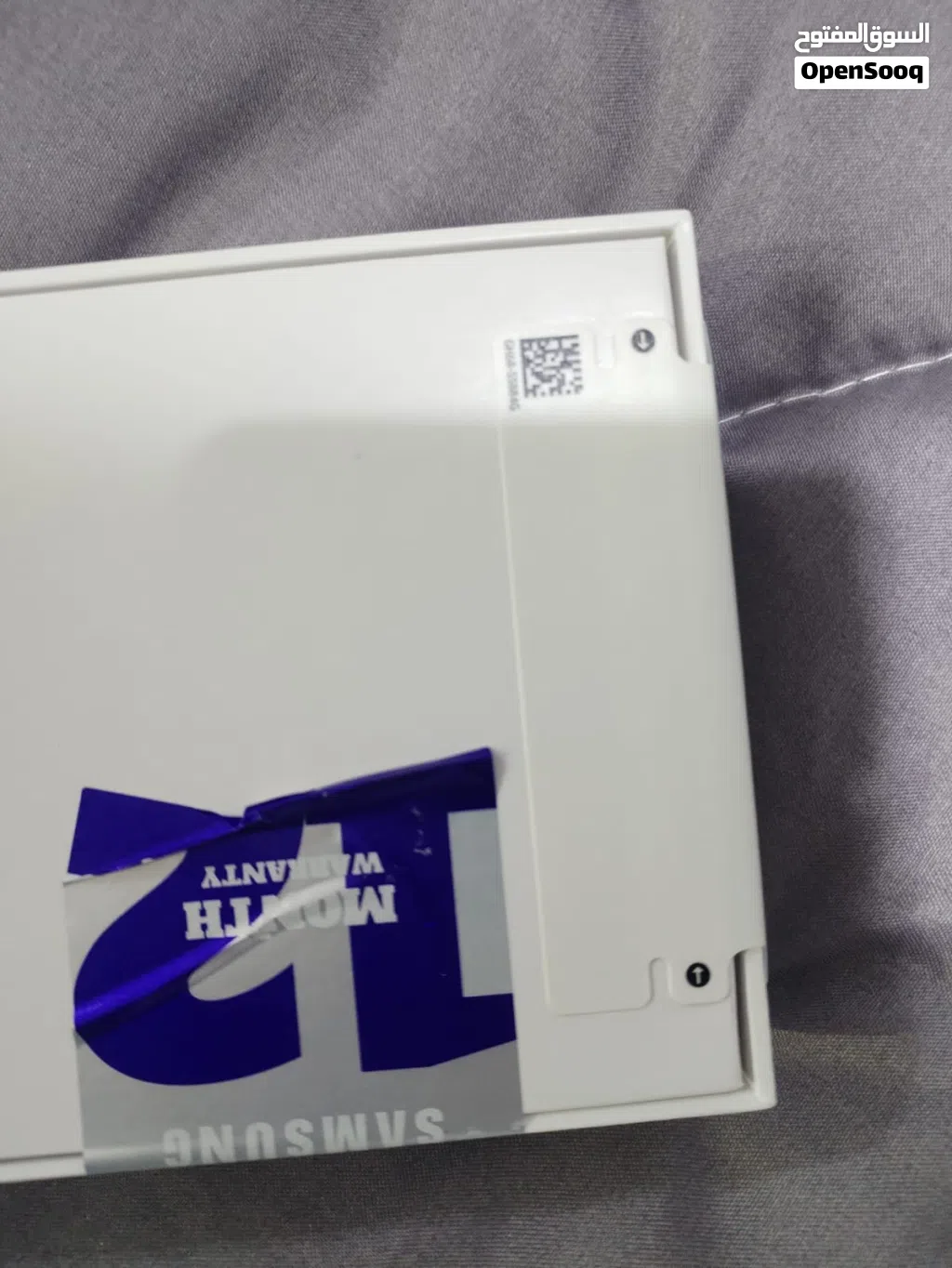 هاتف جالاكسي 5G A36 الجديد من سامسونج مع سعة 128 جيجابايت وذاكرة 8 جيجابايت بلون أبيض جديد
