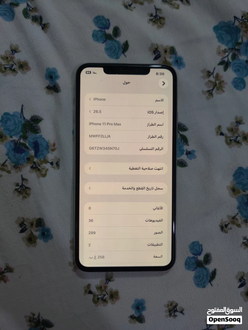 ايفون 11 برو ماكس نظيف كلش