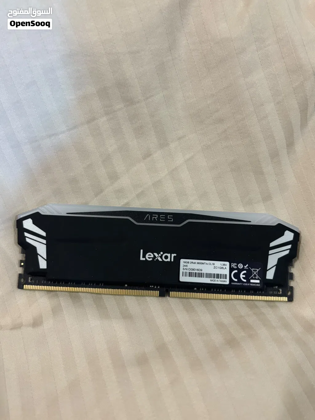 Lexar ARES RGB 16GB DDR4 3600MHz CL18 Gaming RAM