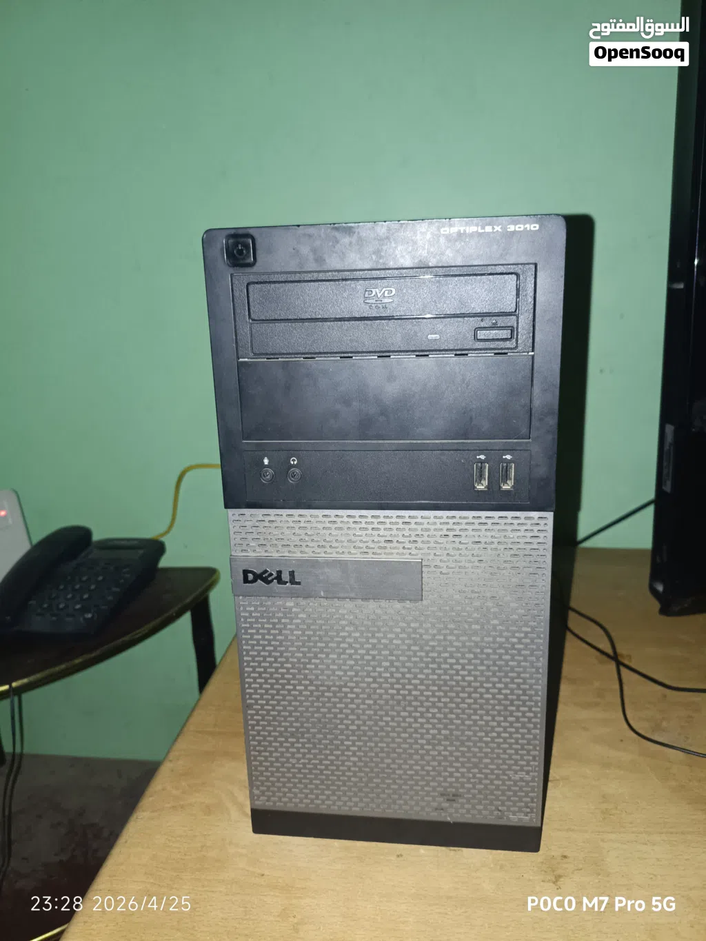 جهاز pcللبيع Intel core i5-3570 3.40GHz NVIDIA GeForce GT 730 8 ذاكرة GPU 8 RAM Case OPTIPLEX 3010