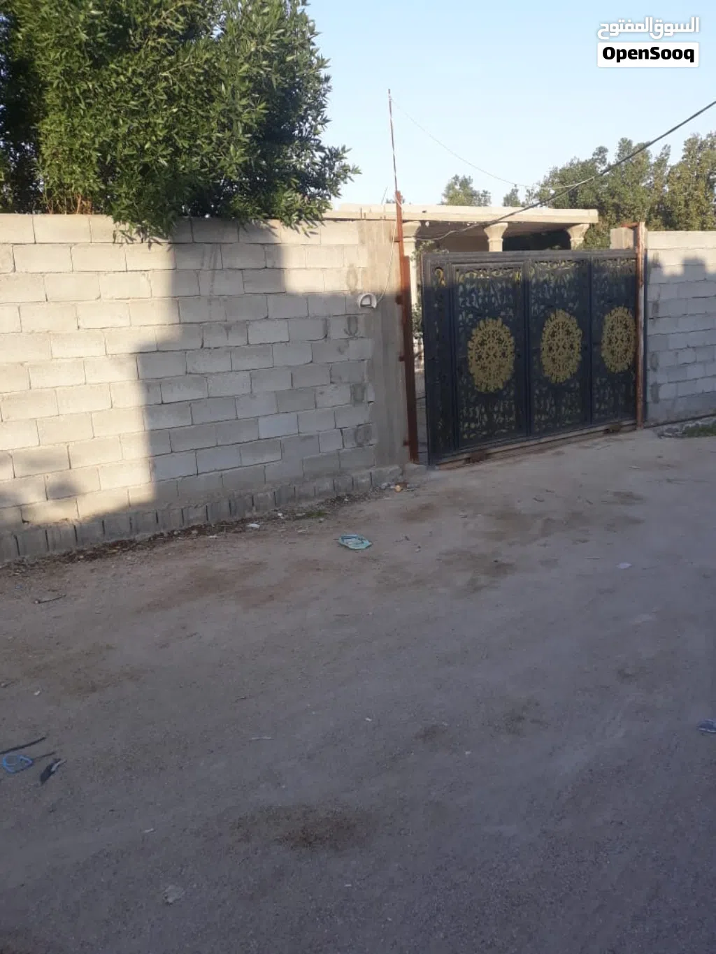 دونم مع ثلاث بيوت وديوان خارجي