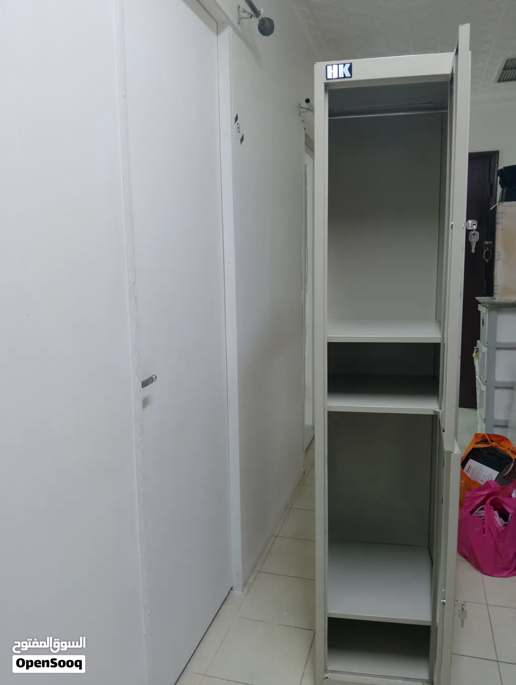metal cupboard
