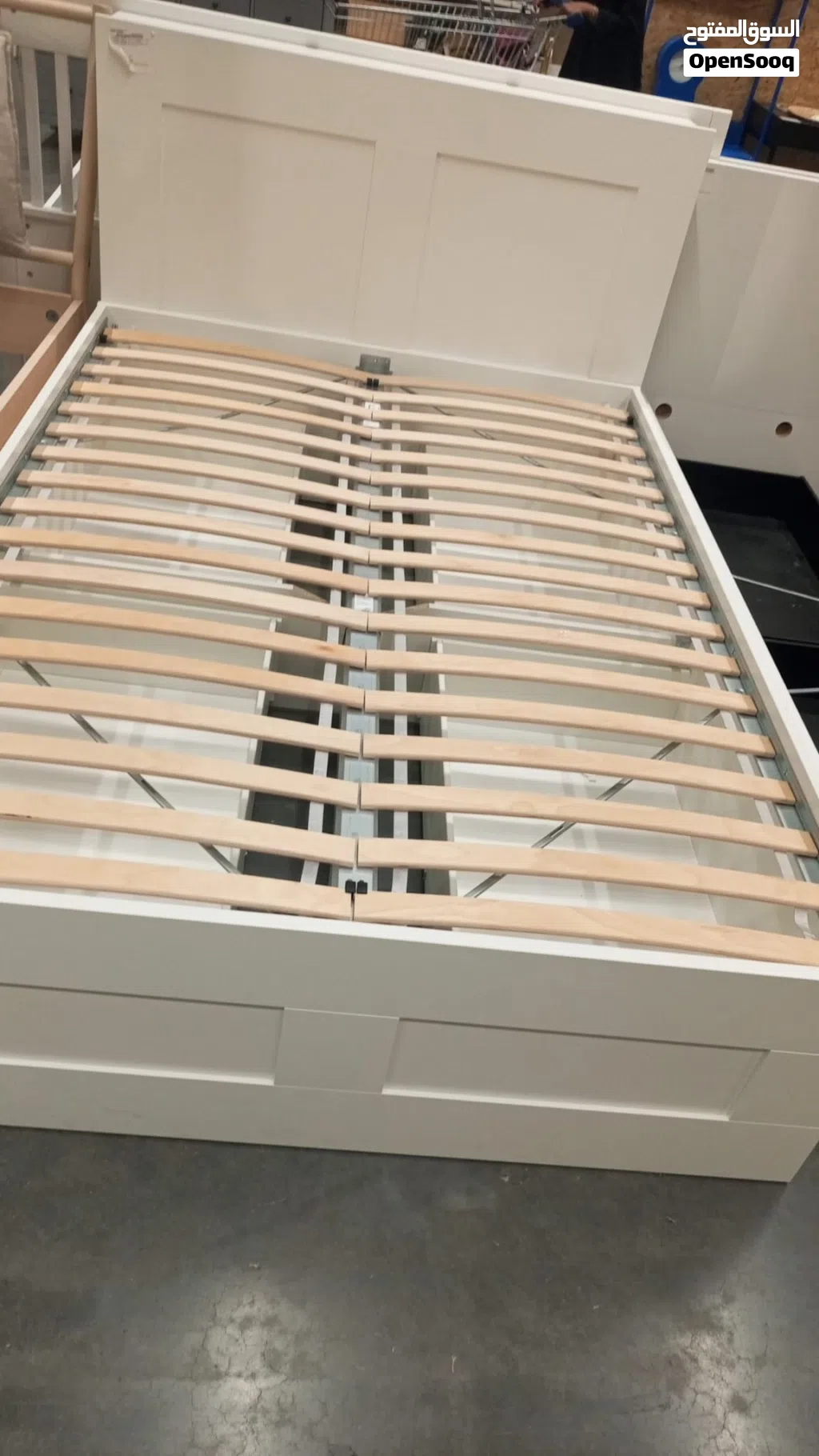 ikea bed frame with headboard board