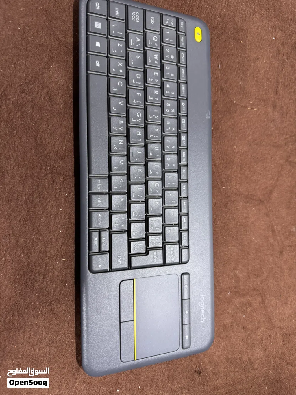 Logitech k400 plus keyboard with trackpad
