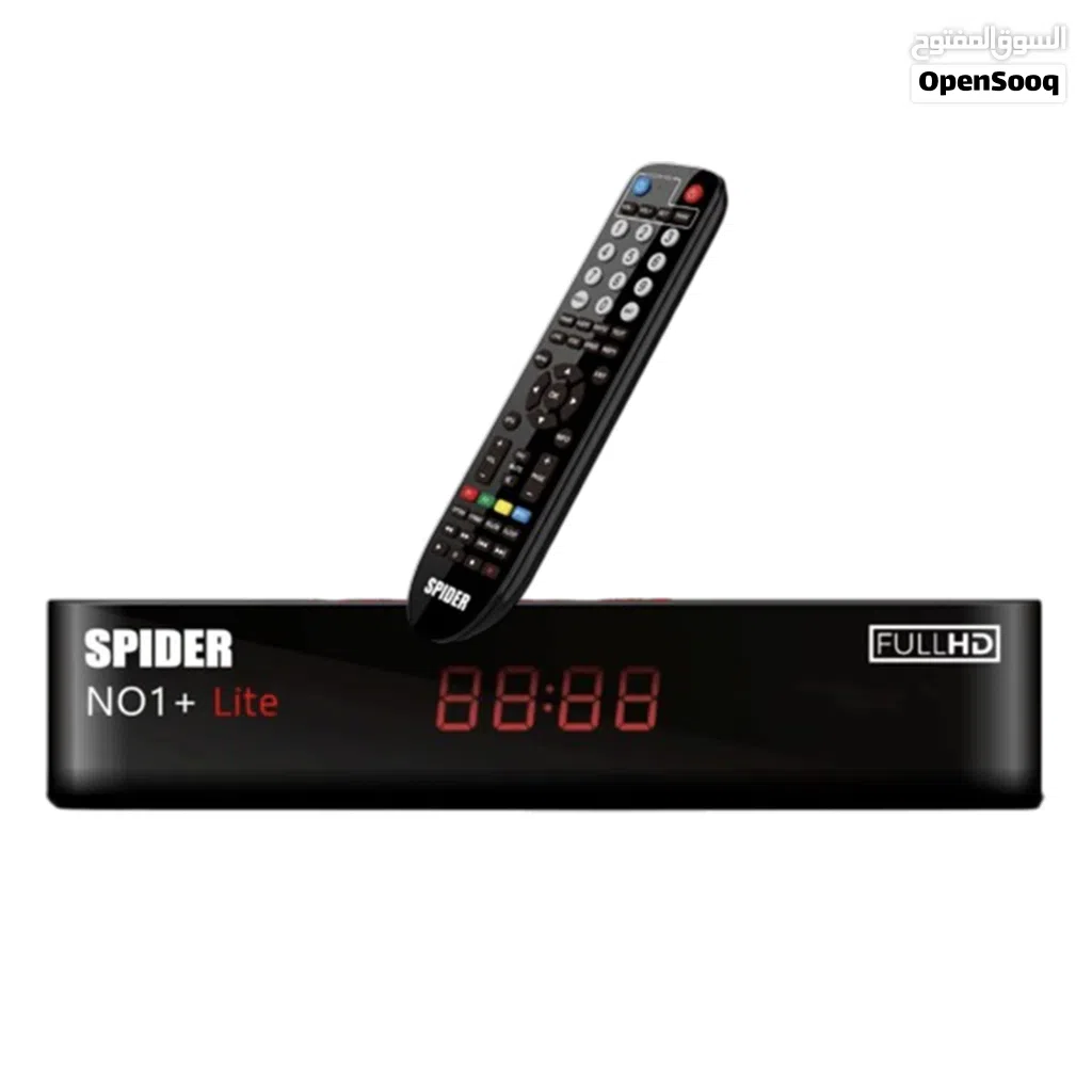 رسيفر SPIDER NO.1+Lite 2RAM اشتركات 10 سنوات