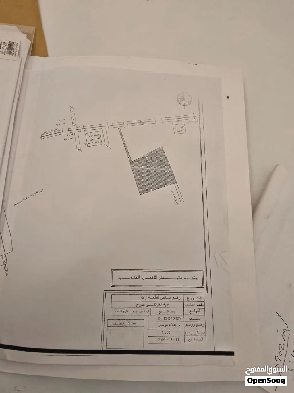 ارض 4 هكتار قرب رئيسي وادي الربيع للبيع