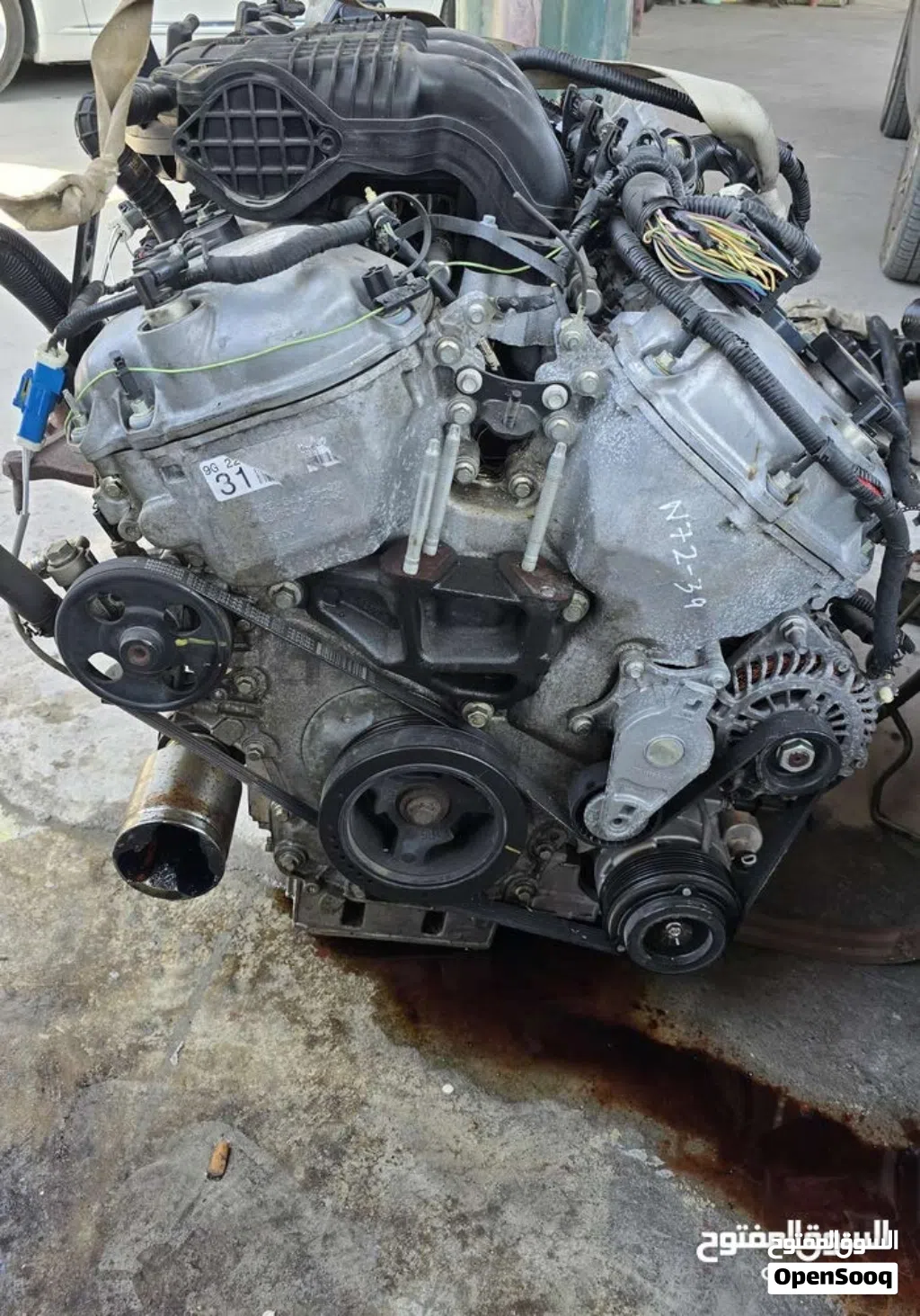 هاف كت مكينة فورد ايدج 3.5 سته سلندر موديل 2010 وارد امريكي نظيف Ford Edge engine صناعية المعبيلة