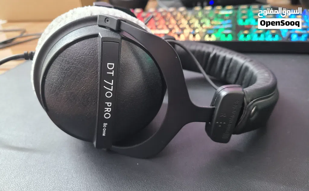Beyerdynamic DT 770 pro 80 ohm + replacement pads