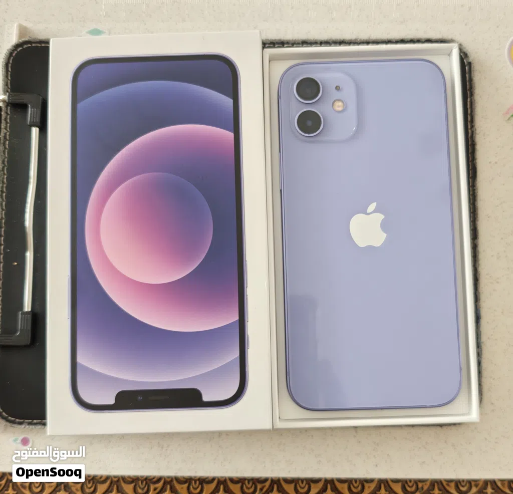 موبايل ابل 12 بحالة ممتازة