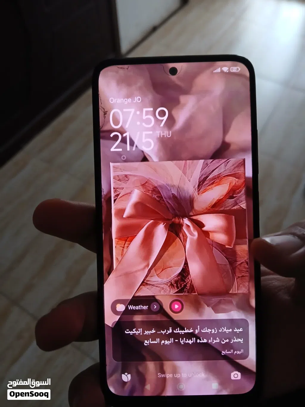 شاومي ريدمي نوت 11R مستعمل بحالة جيدة، 64 جيجابايت، لون أسود، عمر 2-3 سنوات