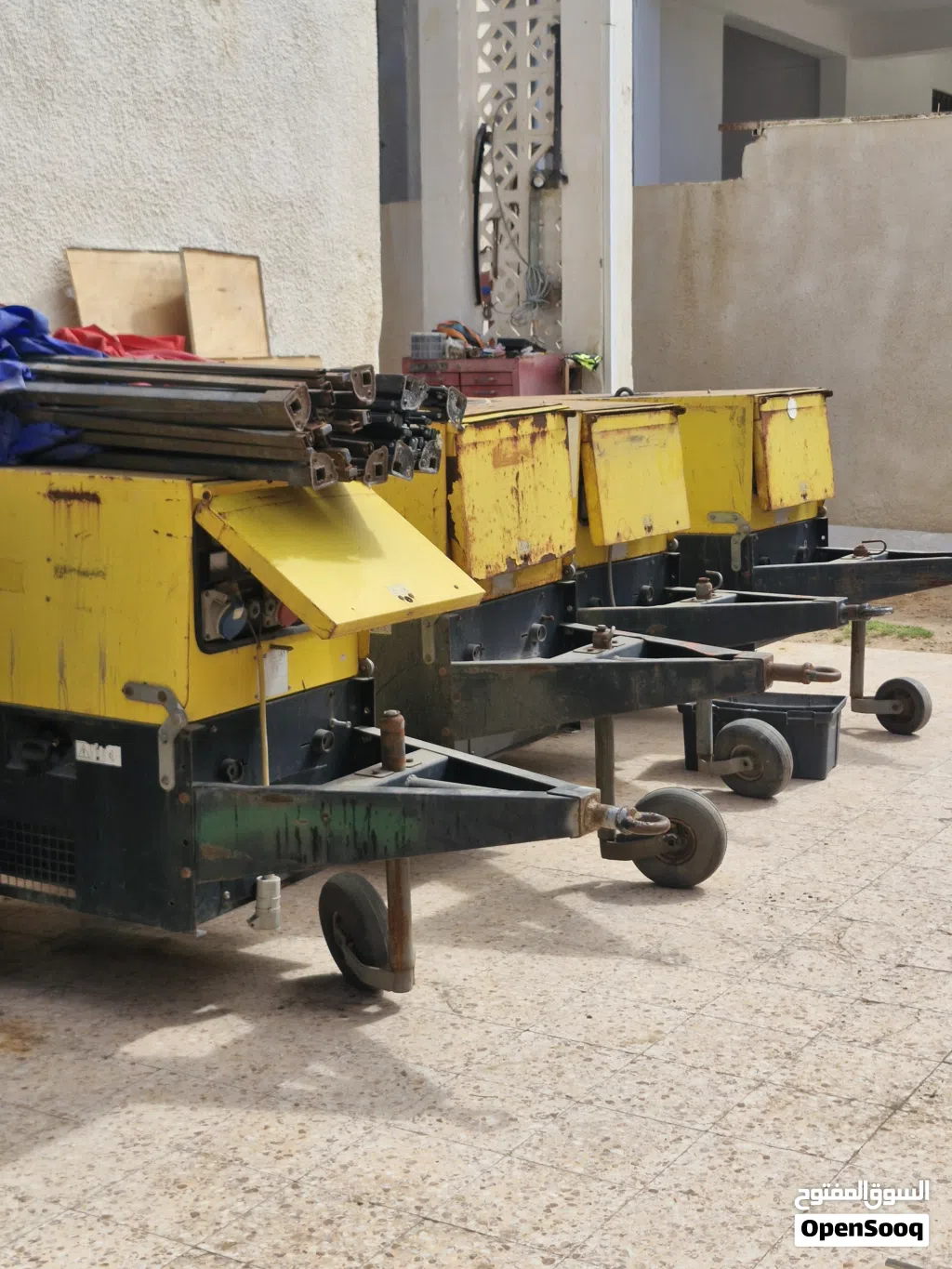 مكينه اللحام بي محرك 2 بسطوني ومولد (Mase Generators - موديل MW 400 S-GRE