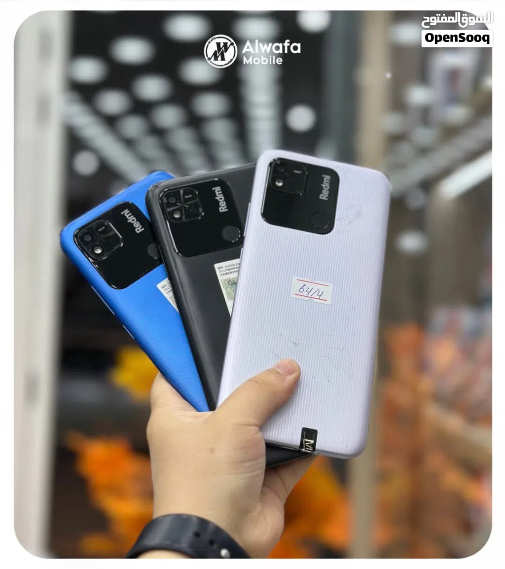 الجهاز مواصفات قوية سعر قليل Redmi 10A ريدمي 10a الميزات الأساسية:بطارية ضخمة بسعة 5000