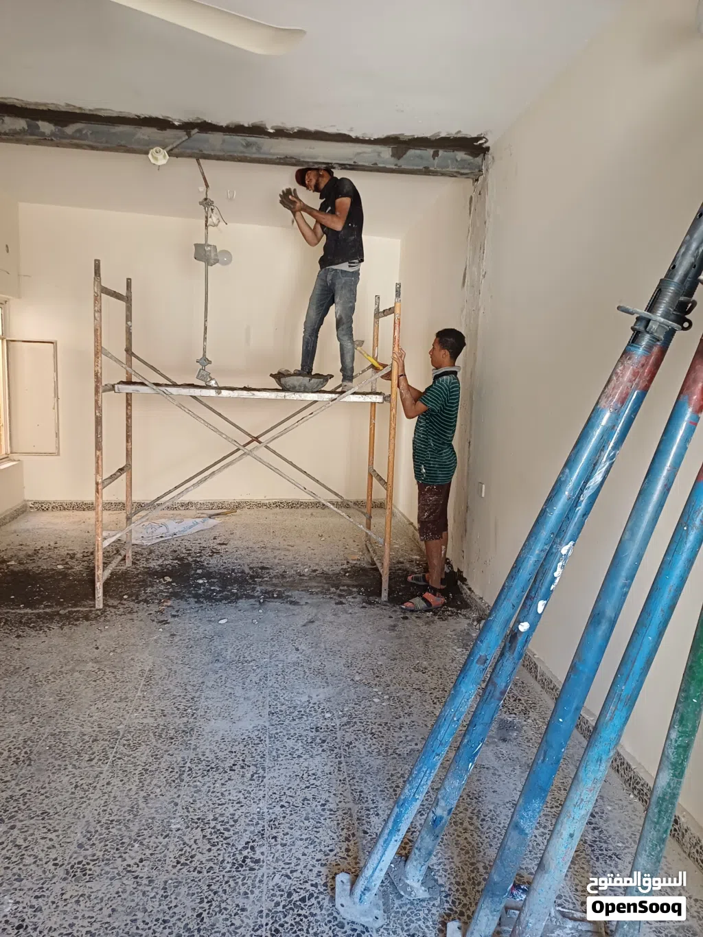 خلفه ترميم وسيراميك وتفليش متفرغ