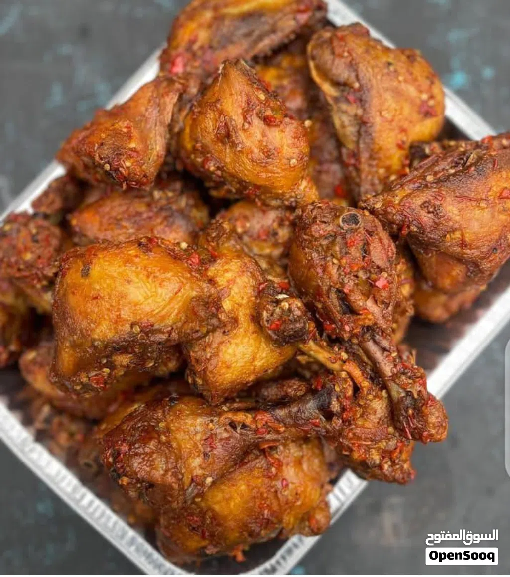 Nigeria suya stew and jollof rice
