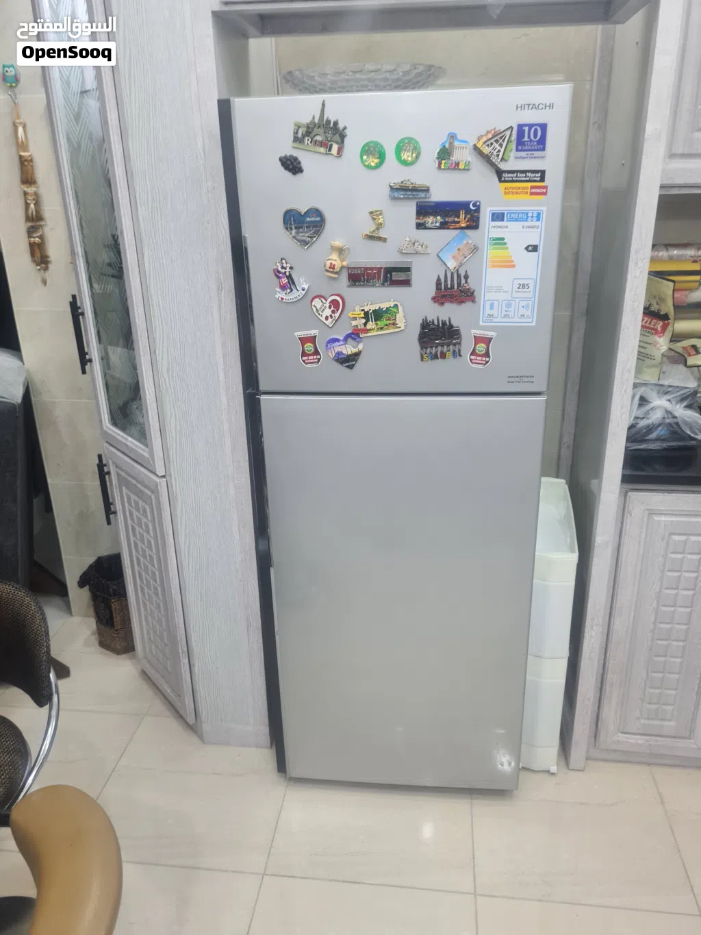 ثلاجه هيتاشي بحاله ممتازه للبيع