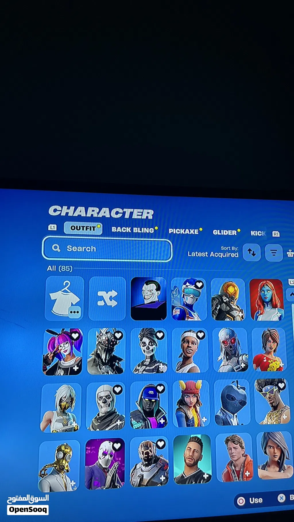 حساب فورت نادر للبيع .