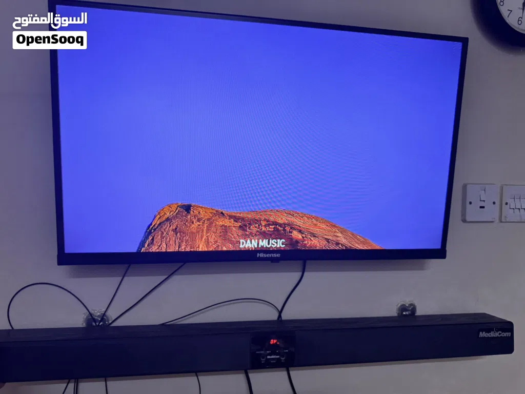 Hisense tv with soundbar