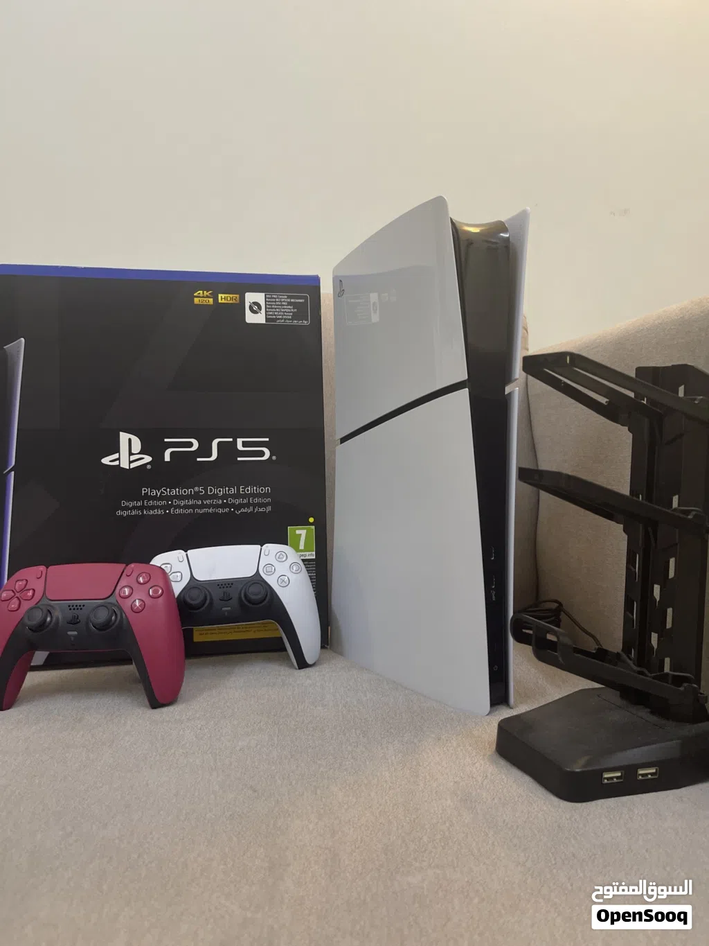 للبيع PlayStation 5 Slim Digital Edition 1TB استخدام شهر _ one month Use