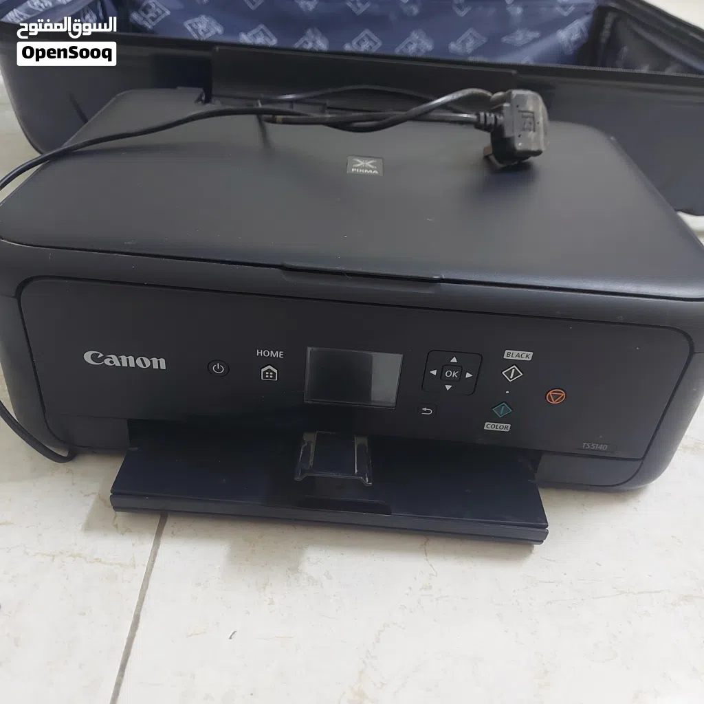 طباعة لم تستعمل ألوان وأبيض وأسود CANON PIXIMA TS5140 سعرها الأصلى 399 ريال للبيع 200 ريال