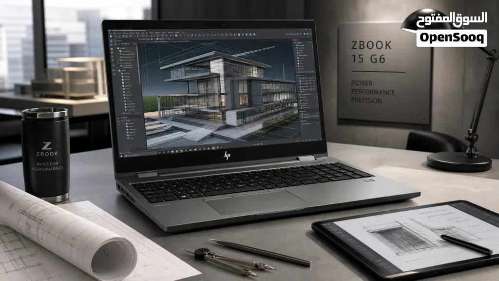 للبيع: لابتوب HP ZBook 15 G6 (مستعمل نظيف جداً)