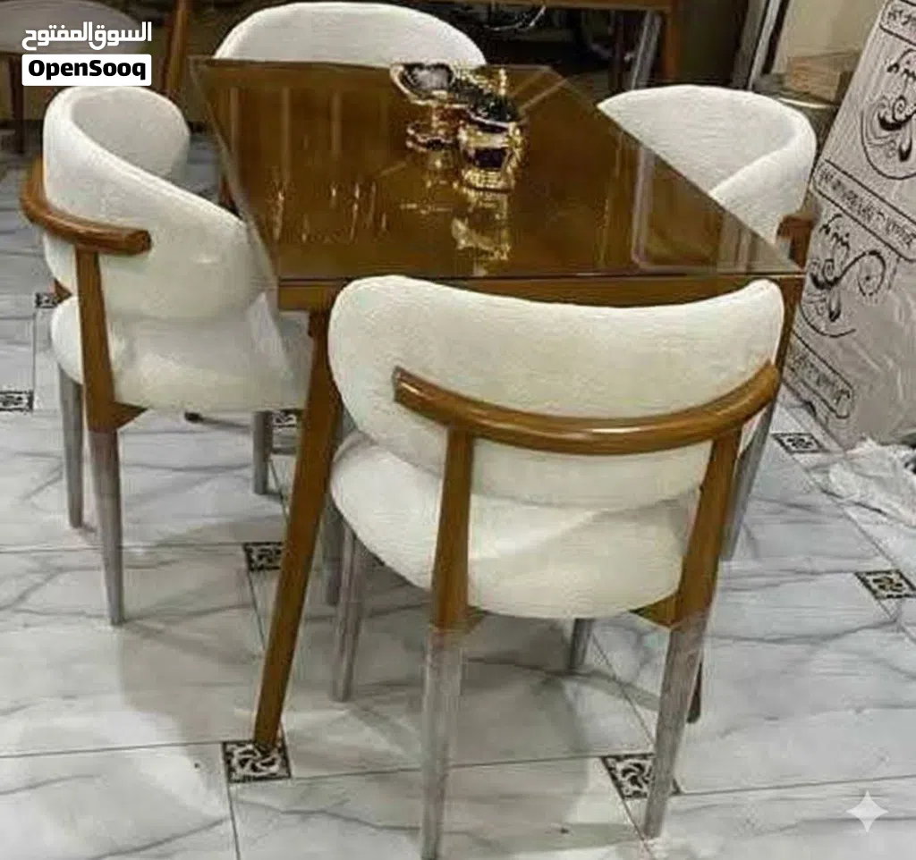 سفرة مودرن 4كراسي بنص السعر