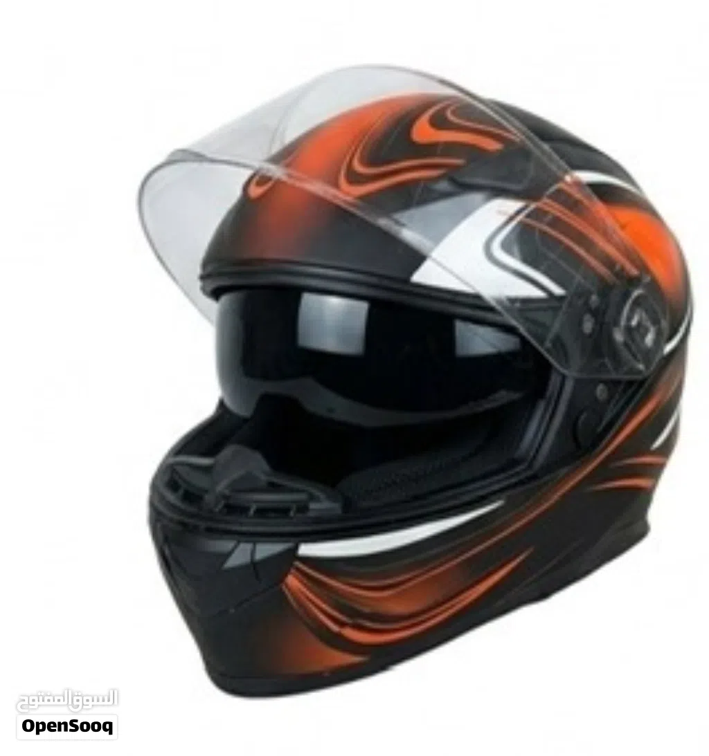 خوذة Typhoon Helmets (موديل TH129) احترافية بحالة ممتازة!